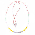 Citrus Mix Seed Bead Necklace