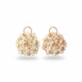 Crystal Quartz/gold-filled Mini Cosmos