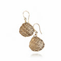 Smokey Quartz Fishnet Earrings