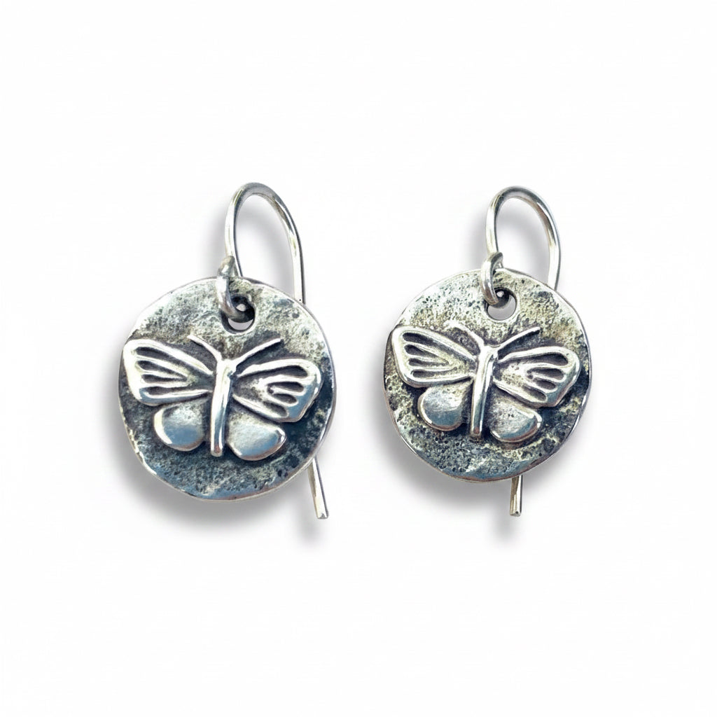 Butterfly Charm Earrings