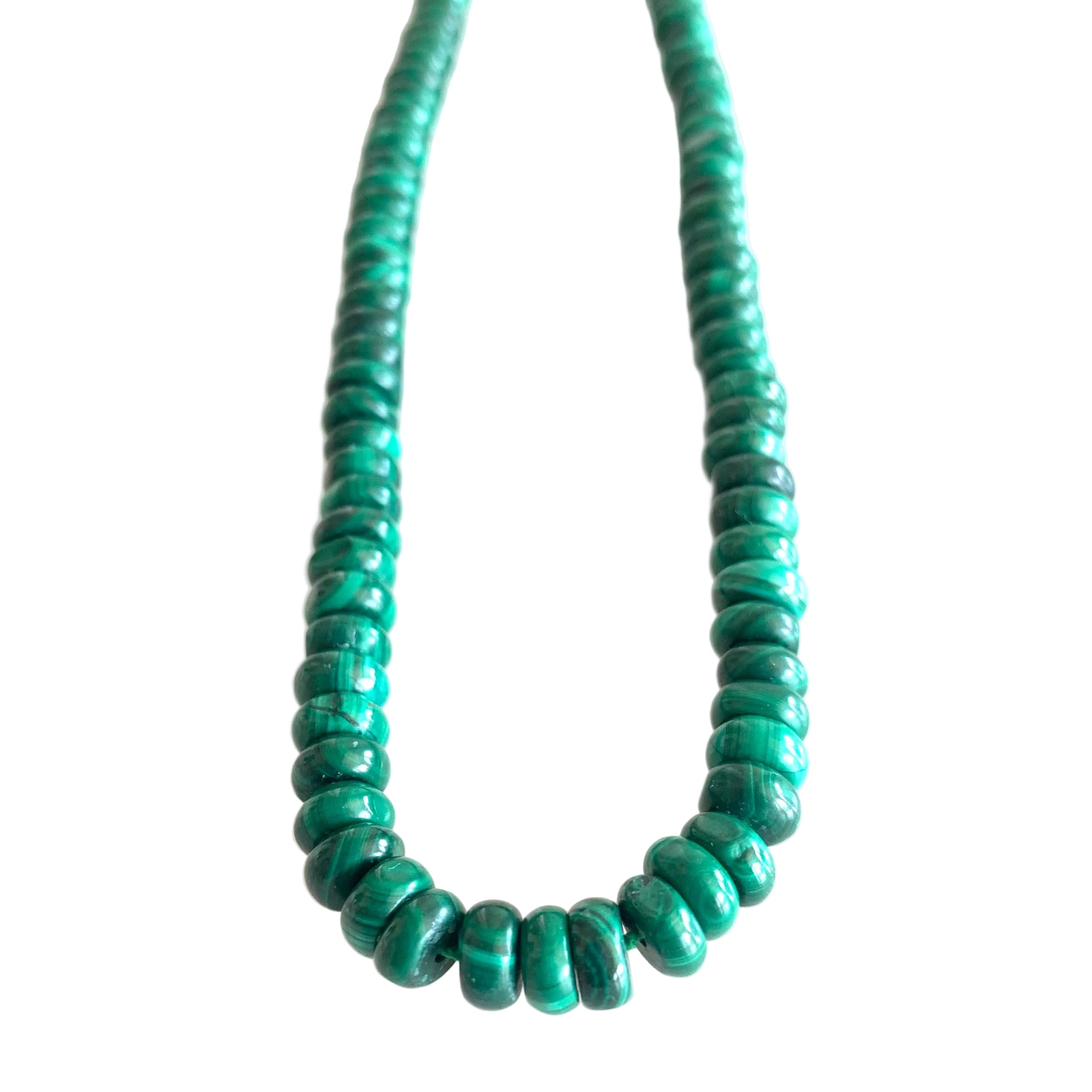 Malachite Gemstone Candy Necklace