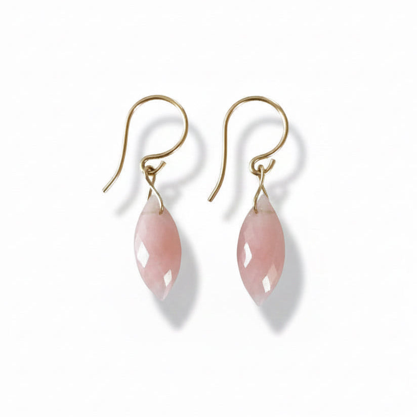 Amethyst Marquis Bead Earring