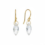 Pink Opal Marquis Bead Earring